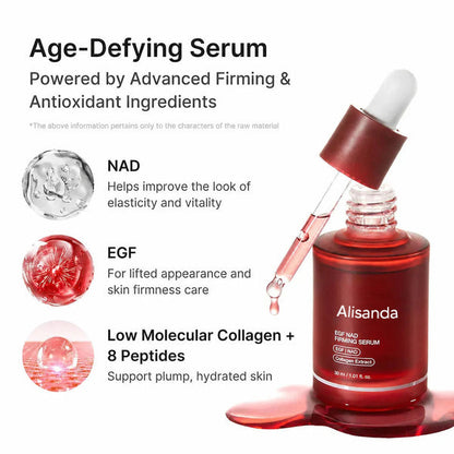 NAD EGF Firming Serum | Visibly Smooth Fine Lines & Bring Back a Plump, Radiant Glow