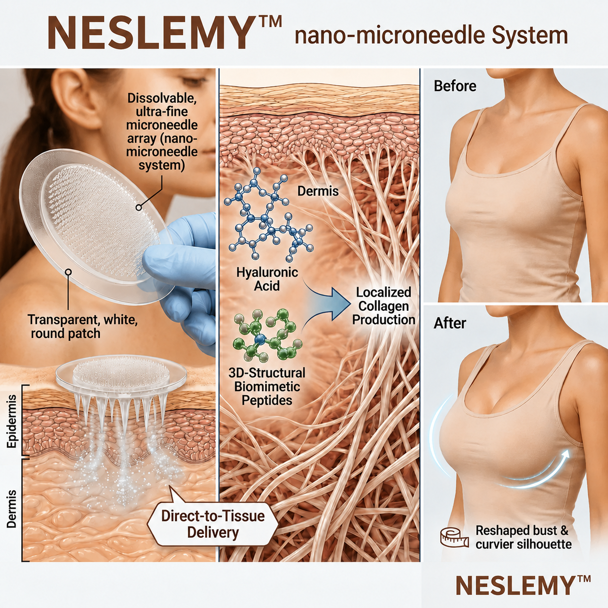 BREAST VOLUMEBOOST & FIRM MICRO-NEEDLE PATCHES