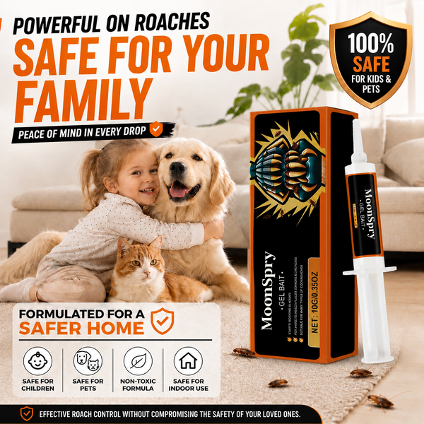 🔥2026 Upgraded Formula] Professional Cockroach Gel Bait – Eliminates Entire Nest