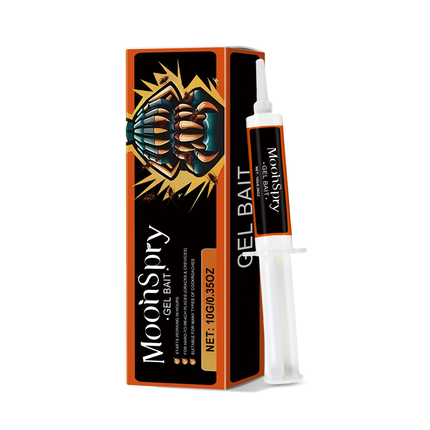 🔥2026 Upgraded Formula] Professional Cockroach Gel Bait – Eliminates Entire Nest